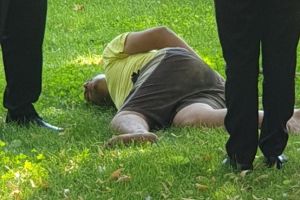 Distrugeri semnificative produse de un bărbat cu probleme de comportament în Parcul Central