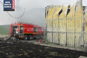 Incendiu la groapa de gunoi a municipului Slobozia