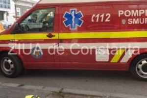 Accident intre o ambulanta si un autoturism, pe I. G. Duca, in Constanta