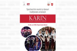 In Piateta Cazinoului:  Spectacol de muzica si dansuri traditionale armenesti 