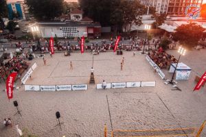 Finala mica intre echipe ale CS Medgidia la turneul Constanta Beach Volleyball, de la Mamaia 