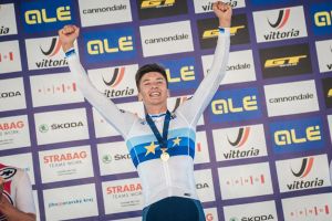 Fălticeneanul Vlad Dascălu a cucerit titlul european de tineret la mountain bike
