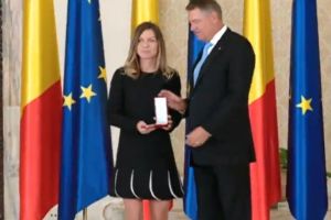 Klaus Iohannis i-a conferit Simonei Halep Ordinul National Steaua Romaniei“ in grad de Cavaler 