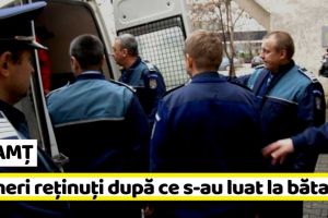 NEAMȚ: 6 tineri s-au luat la bătaie. Poliţiştii i-au reţinut