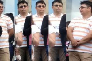 PTIU, DRACE! – Iata devastatoarele poze care atesta ca procurorul PJ Caracal Cristian Ovidiu Popescu, care l-a pazit toata noaptea pe asasinul Gheorghe Dinca, in orele cand ascundea cadavrele, este un activist #rezist