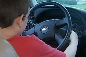 Copil de 11 ani, la volanul unui autoturism, în Felmer