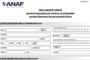 Declaraţia unică. Azi, 31 iulie, ultima zi de depunere! Ce trebuie să faci