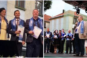 Robert Laszlo a fost distins cu diploma şi medalia aniversară a Uniunii Mondiale de Folclor