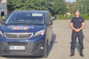 Sublocotenentul Alexandru Urdes s-a alaturat Gruparii de Jandarmi Mobila Tomis Constanta