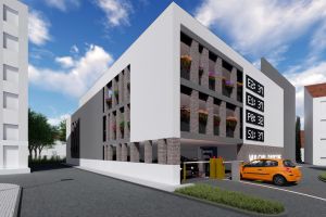 Viitoarea parcare supraetajată din strada Iosif Vulcan, estimată la 13,5 milioane lei (FOTO)