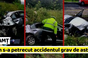 NEAMȚ: Cum s-a petrecut accidentul grav de astăzi, 31 iulie (FOTO)