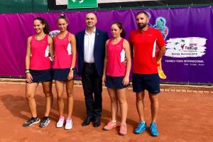 La Bistriţa a început turneul internaţional de tenis pentru juniori. Trei zile de meciuri spectaculoase