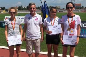 FOTO. Medalie de aur pentru atleta Ana Rodean la Campionatul Naţional de Marş de la Piteşti. Alte trei medalii pentru CS Unirea Alba Iulia