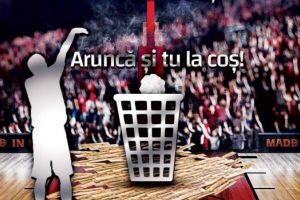 Noi aruncam la cos. Arunca si tu!: Campanie de constientizare pentru mentinerea unui oras curat