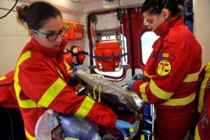Accident pe strada Molnar Janos, în care au fost implicate trei autoturisme