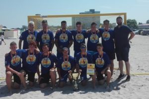 Juniorii A de la HC Dobrogea Sud lupta, la Venus, sa-si apere titlul de campioni ai Romaniei la handbal pe plaja (galerie foto)