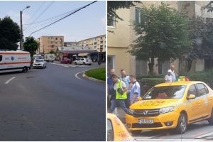 FOTO Accident în lanţ pe Semaforului vizavi de piaţă – Cel puţin un rănit