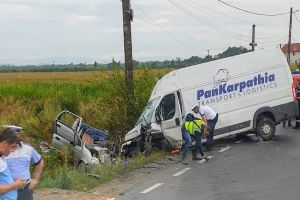 VIDEO cu momentul impactului în accidentul din Tileagd: Familia din Matiz n-a avut nicio şansă!