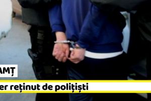 NEAMȚ: Șofer reţinut de poliţişti pentru că a vrut să fugă şi a refuzat prelevarea de mostre biologice