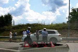 Accident reconstituit după o zi: Un biciclist lovit de o şoferiţă din Oradea, care iniţial n-a vrut să o reclame Poliţiei, s-a răzgândit