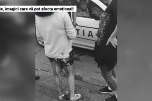 Un nou caz şocant: Doi poliţişti din Galaţi ignoră o fetiţă plină de sânge (VIDEO)