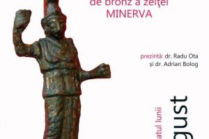 MARȚI. Exponatul lunii iunie la Muzeul Naţional al Unirii din Alba Iulia: Statueta de bronz a zeiţei Minerva