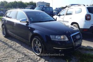 FOTO. Tânăr lăsat fără un Audi în Vama Petea. Ce au descoperit poliţiştii de frontieră