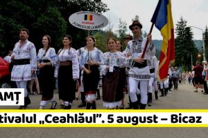 NEAMȚ: Festivalul Internaţional de Folclor „Ceahlăul”. 5 august – Bicaz