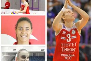 Volei Alba Blaj continuă cu “centri” Nađa Ninković şi Maja Aleksić şi în ediţia 2019/2020 | Noemi Oiwoh (Austria) şi Ștefania Cheluţă – două nou-venite sub comanda lui Zakoc