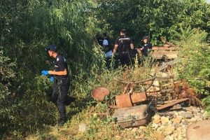 Anchetatorii au găsit rămăşiţe umane într-o pădure de lângă Caracal
