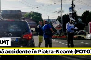 NEAMȚ: Două accidente, cu victime, în Piatra-Neamţ, în această dimineaţă (FOTO)