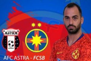 Fotbal – Liga I: Astra Giurgiu – FCSB 2-1