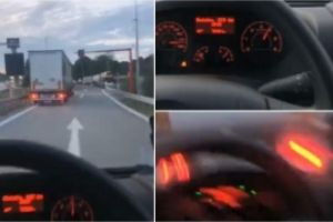 VIDEO SOCANT/ Român părăsit de iubită s-a filmat live când a încercat să se sinucidă pe o şosea din Germania