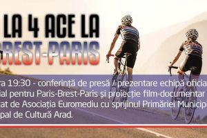 Vino la Cinema Arta să cunoşti echipa care va reprezenta Aradul la Campionatul Mondial de Ciclism de Anduranţă Paris – Brest – Paris