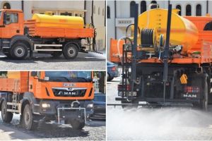 FOTO: Locuitorii din Blaj se vor bucura de un aer îmbunătăţi cu odorizante. Administraţia locală din Mica Romă investeşte în confortul blăjenilor