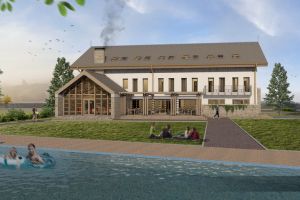Cum ar putea să arate noul complex sportiv, cu bazin de înot şi teren de fotbal, de la Pădurea Neagră (FOTO)
