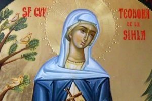 7 august – Sfânta Cuvioasă Teodora, prima româncă trecută în rândul sfinţilor