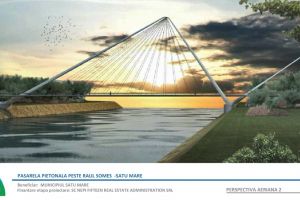Licitaţia pentru pasarela peste Someş, anulată. Nicio firmă interesată