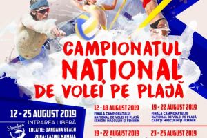 Finalele Campionatului National de Volei pe plaja vor incepe curand. Care este programul competitional