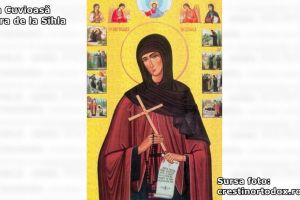 7 august - Sfanta Cuvioasa Teodora de la Sihla
