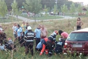 ACUM – Tânără rănită în accident la Mioveni