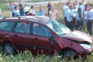 Cinci răniţi în accident la Mioveni