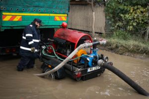 Alertă de inundaţii la Izvoarele