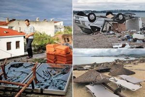 Furtuni violente în Europa. Inundaţii şi alunecări de teren în Italia, Germania şi Franţa