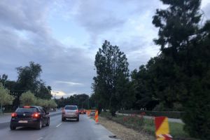 Restricţii de circulaţie în centru. Se lucrează mai cu spor, anunţă primăria