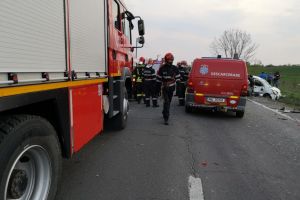 ACUM – Accident la Albota, trafic BLOCAT!