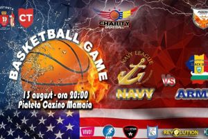 Warm-up for the Charity Basketball Game“: Meci demonstrativ in Piateta Cazino din Mamaia