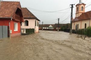 Cod galben de inundaţii joi seară la Sibiu