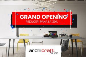 Astăzi s-a deschis Archicraft.Shop. Reduceri de până la 30%
