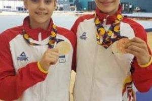 Constanta: Gimnaste medaliate la Festivalul Olimpic al Tineretului European, impartasesc secretele succesului